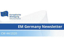 EM Germany Newsletter CW 47|2020: European Movement International