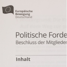 Frühzeitiger Austausch über die Politischen Forderungen 2014/15: „EBD Exklusiv“ brainstormt über europapolitischen Kompass der EBD