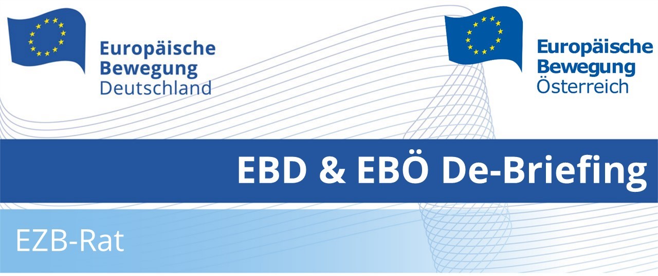 EBD & EBÖ De-Briefing EZB-Rat | 13.09.2021